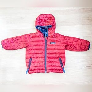 Patagonia Baby/Toddler Reversible Down Sweater Hoody 2T